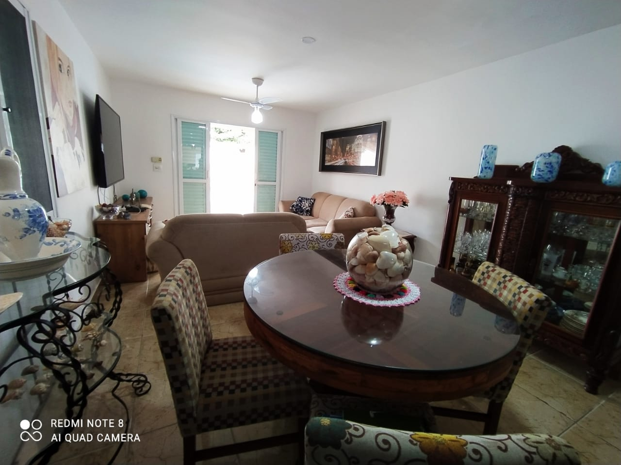 Sala de TV e Jantar 1 da Casa praia